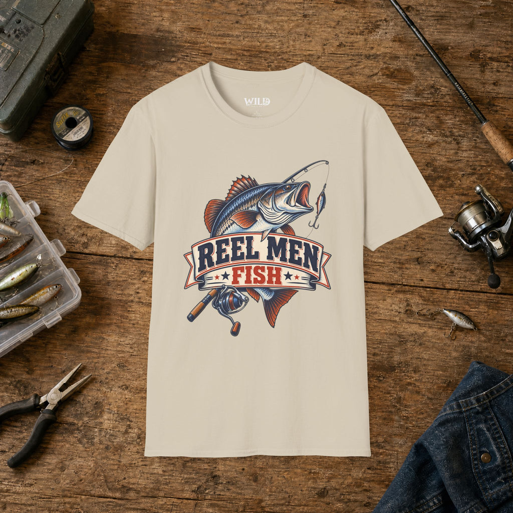 Reel Men Fish T-Shirt