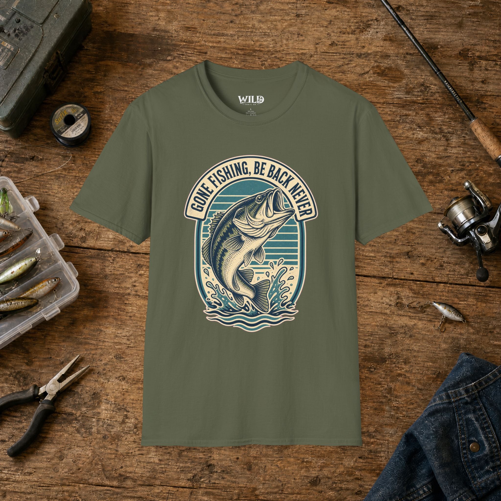 Gone Fishing T-Shirt