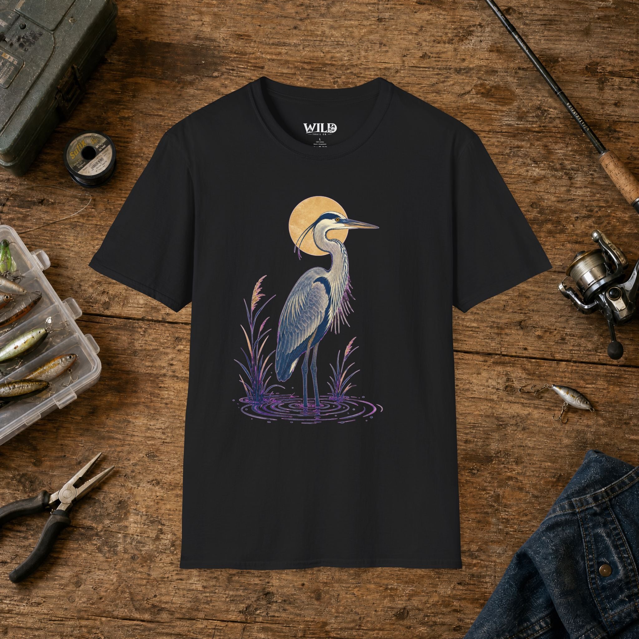 Great Blue Heron T-Shirt