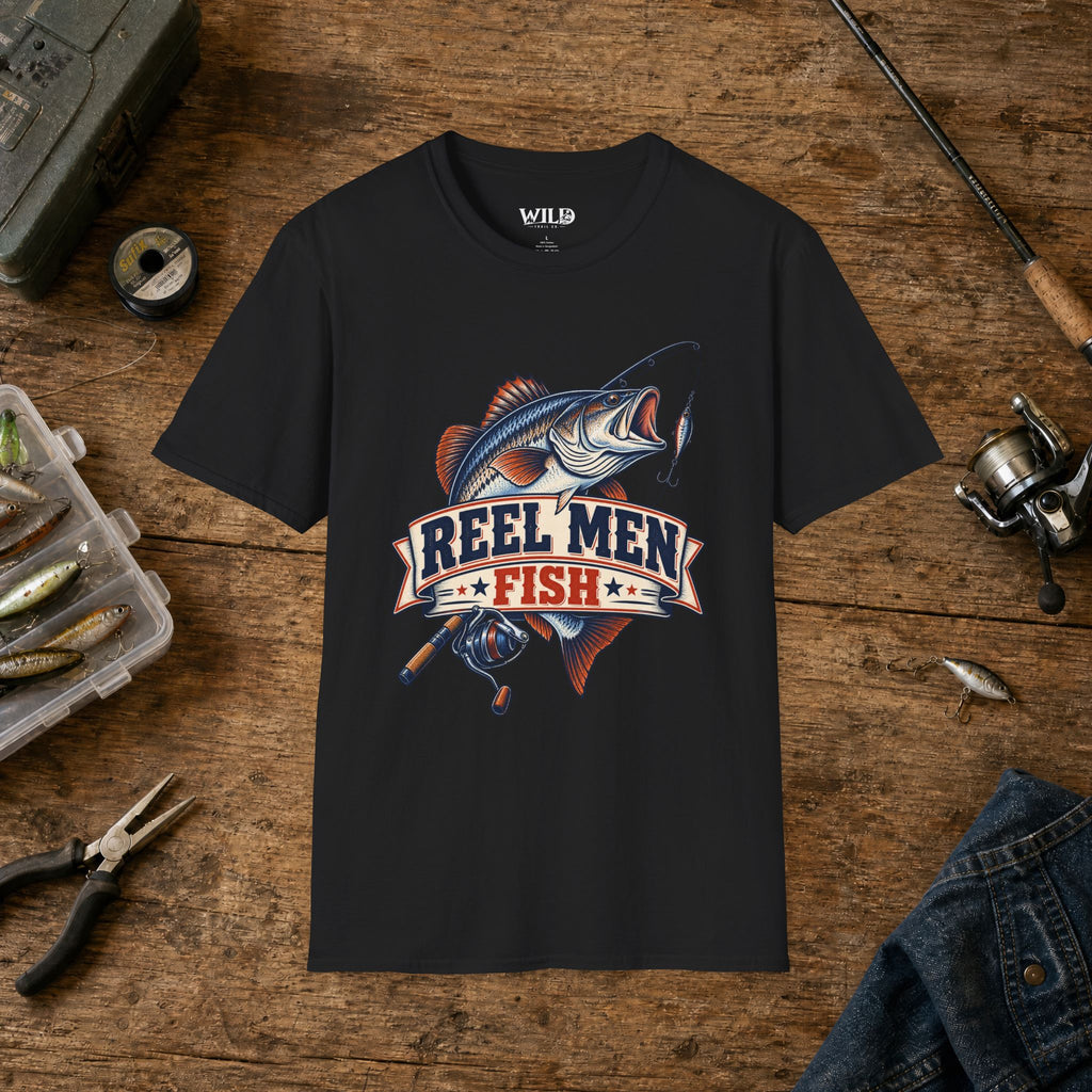 Reel Men Fish T-Shirt