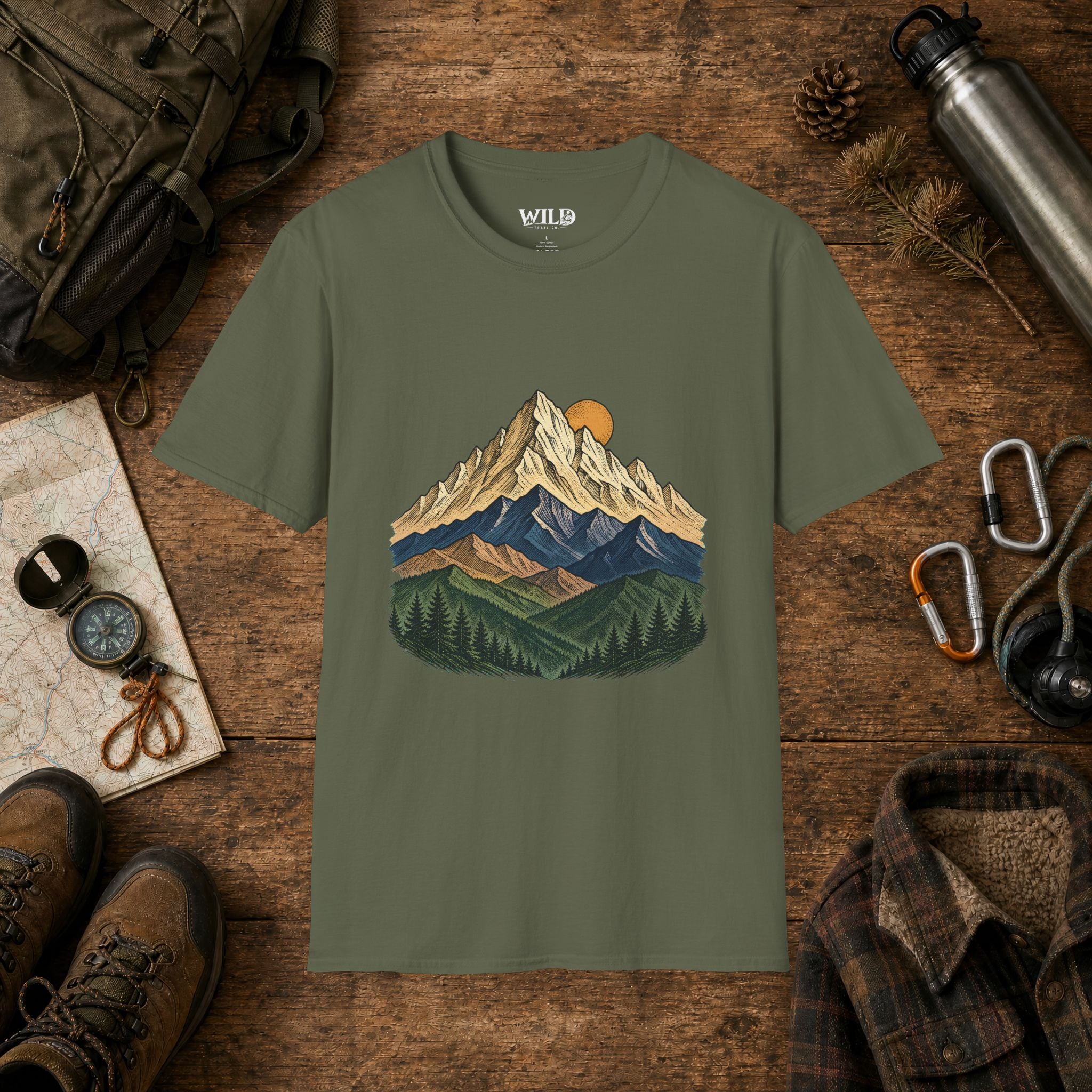 Sunny Hiking Day T-Shirt