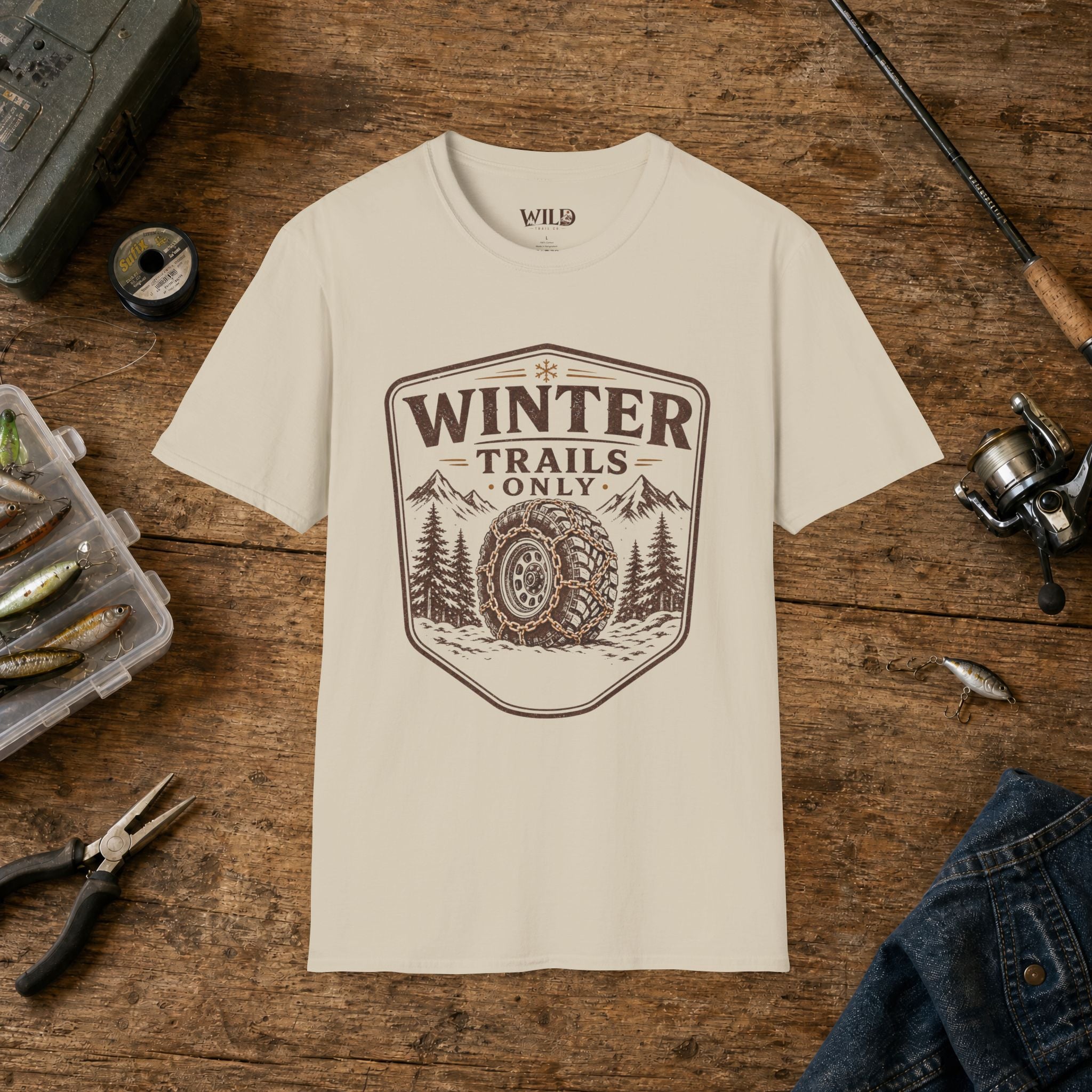 Winter Trails Only T-Shirt