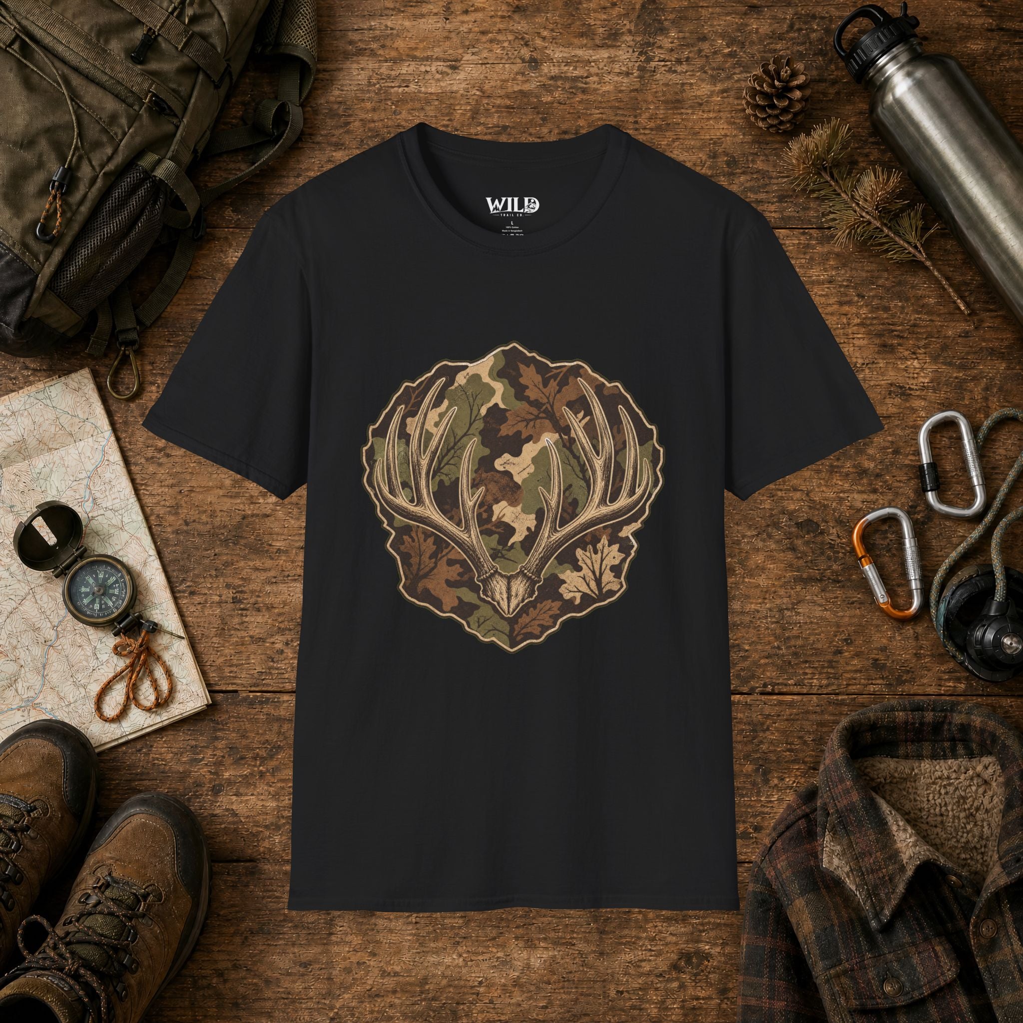 Camouflaged Deer T-Shirt