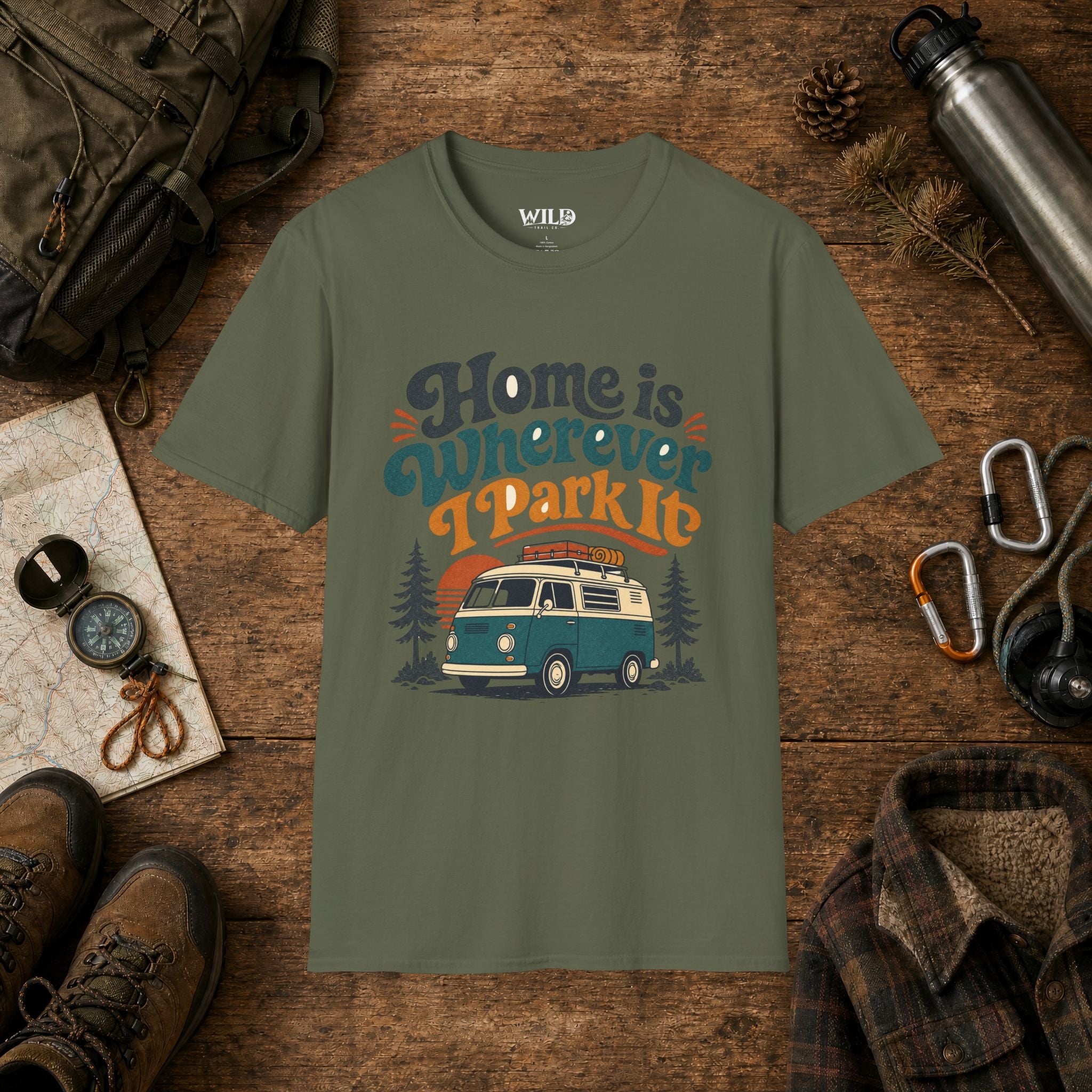 Home Is Wherever T-Shirt