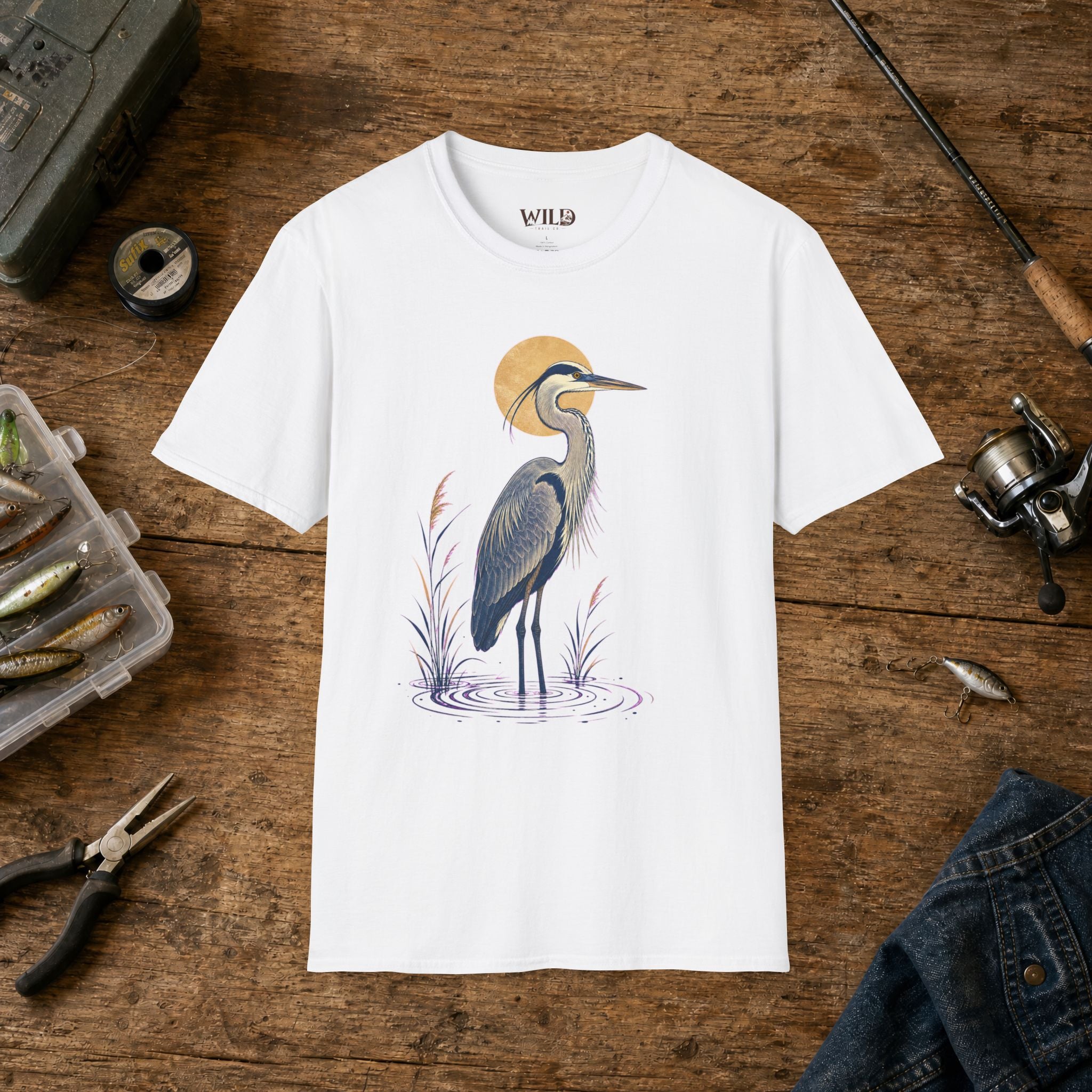 Great Blue Heron T-Shirt