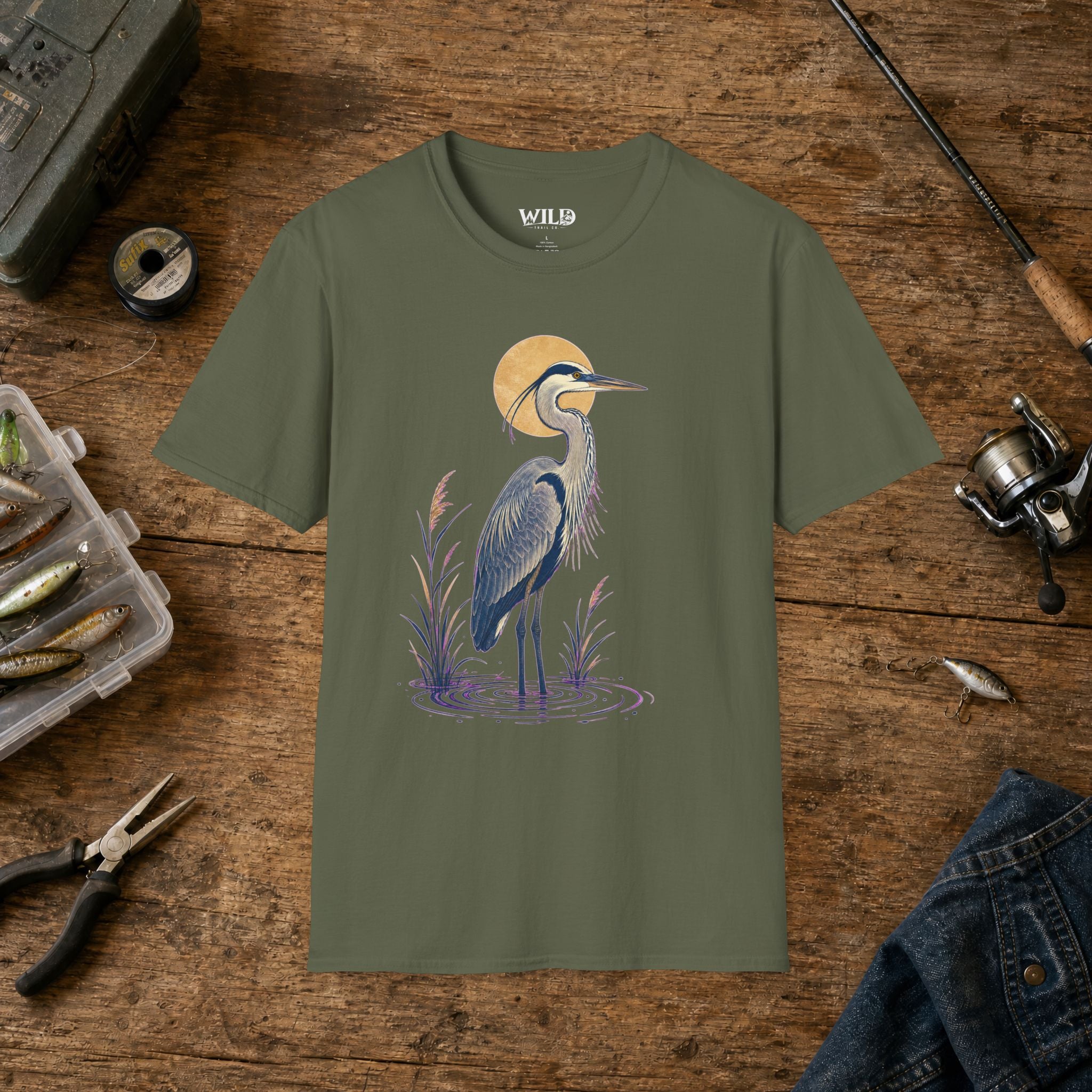 Great Blue Heron T-Shirt