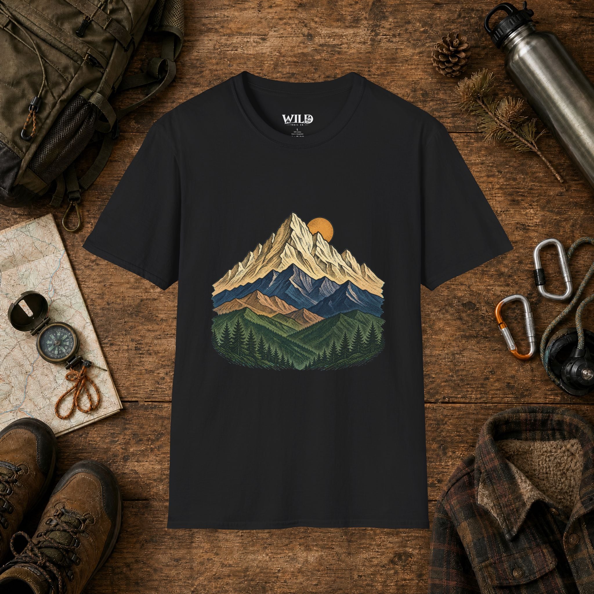 Sunny Hiking Day T-Shirt