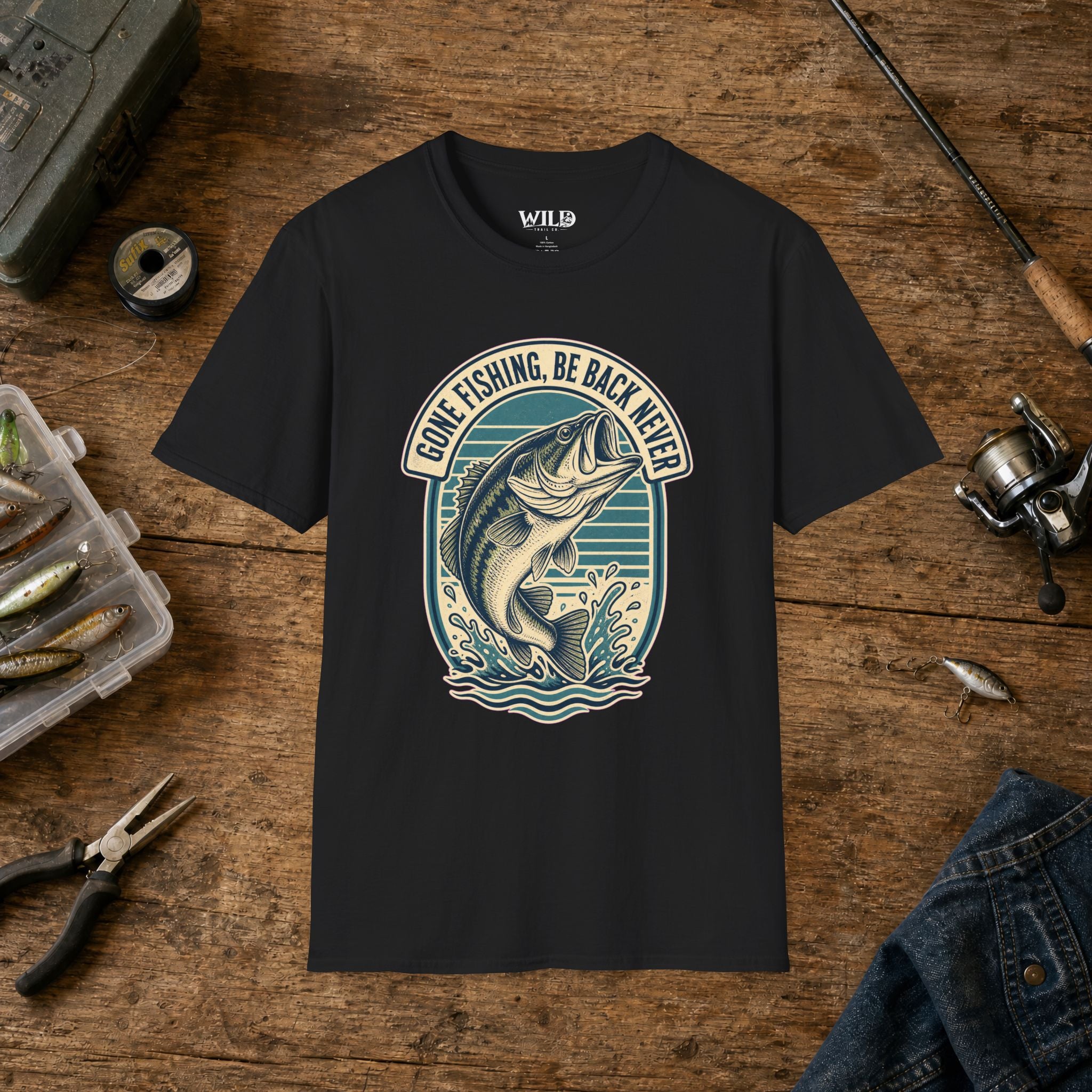 Gone Fishing T-Shirt